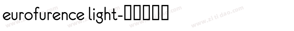 eurofurence light字体转换